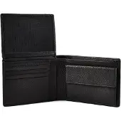 Esquire Cuir porte-monnaie Texas RFID Wallet Black noir