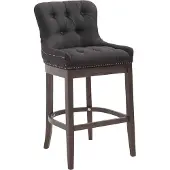 CLP Tabouret de bar Lakewood Tissu, antique