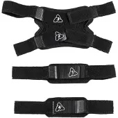 Leatt Kit de sangles C-frame Junior Noir Noir One Size