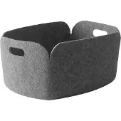 Muuto Restore Panier Grey Mélange | 48 x 35 CM | 19 x 13.8"