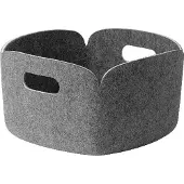 Muuto Restore Panier Grey Mélange | 28 x 28 CM | 11 x 11"