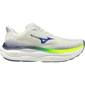 Mizuno Chaussures de course pour homme WAVE SKY 9 - J1GC2502, couleur : blanc, pointure homme : 40