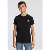 The North Face T-Shirt 'Simple Dome' noir / blanc
