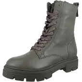 Mjus Bottines à lacets gris foncé