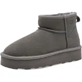 Marco Tozzi Boots gris foncé