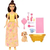 Disney Princess Bella Doll With Puppy Jaune Enfants
