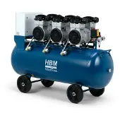 HBM compresseur silencieux, 6 CV, 150 litres