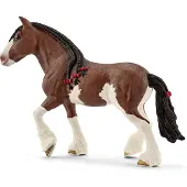 Schleich 13809 Farm Life Jument Clydesdale