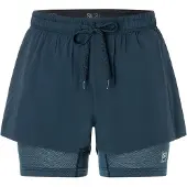 Super.natural Double Layer Shorts Bleu M Femme