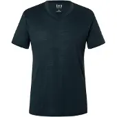Super.natural Sierra140 V Neck Short Sleeve T-shirt Bleu L Homme