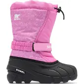Sorel Bottes de neige 'Flurry' rose / noir / blanc