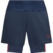 La Sportiva Short Ultra Distance M, Night Sky/Mountain Red, L, ZARS030B46R24L, Short de course en montagne pour homme -