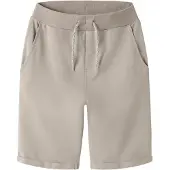 Name it Pantalon 'NKMVermo' taupe / blanc