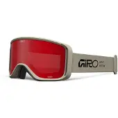 Giro Sagen Stacked Woman Ski Goggles Beige,Rouge Amber Scarlet/CAT2 Femme