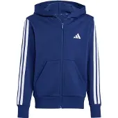 Adidas Veste de survêtement 'Essentials' bleu foncé / blanc