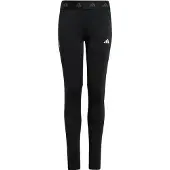 Adidas Pantalon de sport 'TECHFIT' noir / blanc