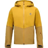 Black Diamond - Veste imperméable et respirante - M Recon Stretch Shell Amber Flax en Nylon - Taille XL - Jaune