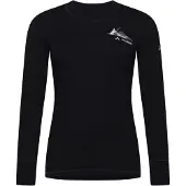 Vaude Monviso Ii Long Sleeve Base Layer Noir 42 Femme