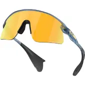 Oakley - Lunettes de soleil polarisées - Stunt Devil S Matte Trans Abyss/Prizm 24K - Gris