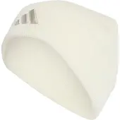 Adidas Casquette de sport 'New Logo Beanie' mastic / blanc