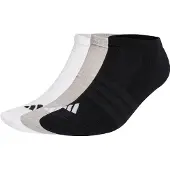 Adidas Chaussettes de sport 'Essentials' gris clair / noir / blanc