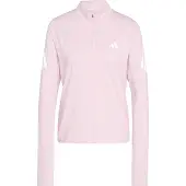 Adidas Adi365 Iconic Running Half Zip Sweatshirt Rose XS Femme