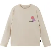 Reima T-Shirt ' Inista ' beige / violet / rose