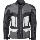 GMS Tigris Veste Moto Textile Noire Grise Blanche Imperméable Taille 3XL