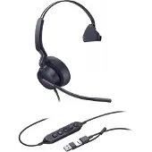 Yealink 1308184 Headset - UH46 Mono Teams USB-C/A