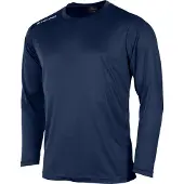 Stanno Maillot de football à manches longues pour enfants - Bleu marine