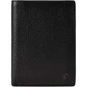 Esquire Cuir porte-monnaie Texas RFID Wallet Vertical Black noir
