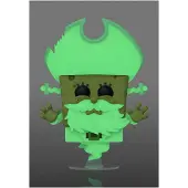 Funko POP! Bob l'éponge Schwammkopf POP Vinyl Figurine Bob l'éponge en Hollandais Volant (Glow) 9 cm