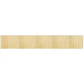 vidaXL Tapis rectangulaire naturel clair 80x500 cm bambou