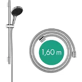 Hansgrohe Rainfinity Set de douche 130, 3jet, S PURO Barre de douche 650mm, 28745000