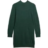 Superdry Robes en maille vert chiné