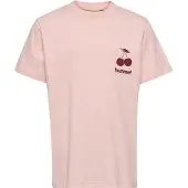 Hummel T-Shirt rose pastel / rouge foncé