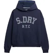 Superdry Sweat-shirt marine / gris