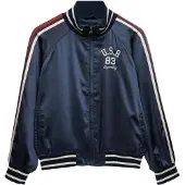 Superdry Veste mi-saison 'Suika' marine / bordeaux / blanc