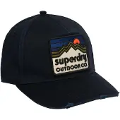 Superdry Femme Casquette Trucker Graphique Navy Taille: 1Taille