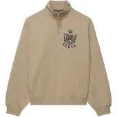 Superdry Sweat-shirt 'Country Club' beige chiné / noir