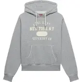 Superdry Sweat-shirt 'Essential' ivoire / gris chiné