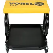 VOREL Tabouret d'atelier, chaise d'atelier 355x195x40mm jusqu'à 115kg