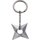 Naruto Porte-clefs Anime de - Shippuden - Shuriken Konoha - pour Indifférent - Standard - Taille Standard