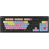 Logickeyboard ASTRA 2 Clavier USB QWERTZ Anglais Noir (LKB-PT-A2PC-FR)