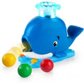 Bright Starts Jouet d'activités Silly Spout Whale Popper
