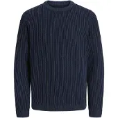 Jack & Jones Pull-over 'JJEDover' bleu