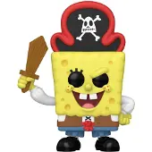Funko POP! Bob l'éponge POP ! figurine vinyle SquarePants (Pirate) 9 cm