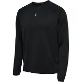 Hummel T-Shirt fonctionnel 'PULSE PERFORMANCE MIDLAYER' noir / blanc