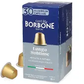 Caffe Borbone | Lungo Sublime - 30 capsules pour Nespresso