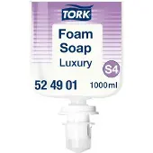 Tork FOAM SOAP TROK LUXURY S4 1000ML (Distributeur de savon pour les mains, Savon liquide, 1000 ml)